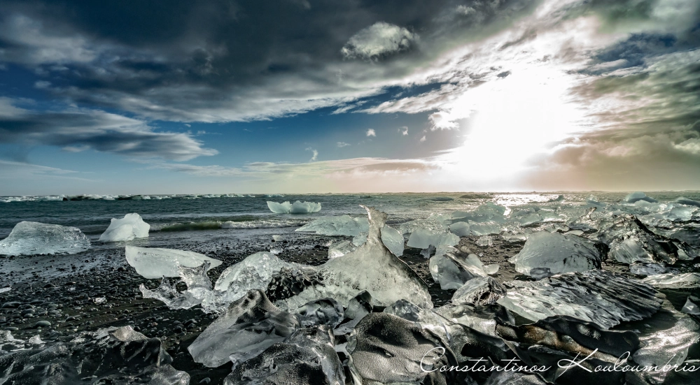 Black Diamond Beach, Iceland